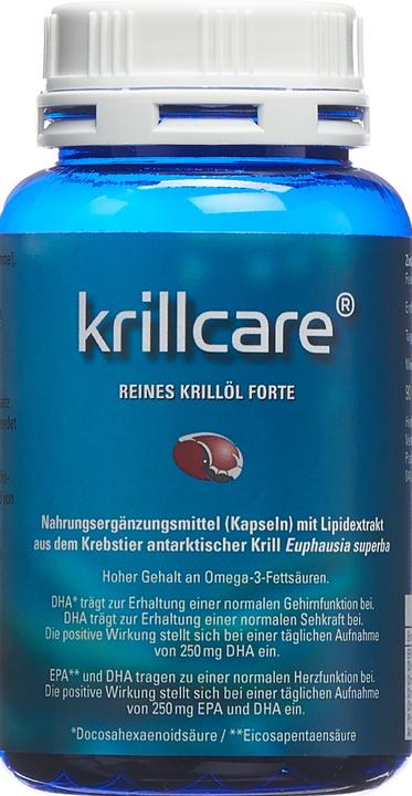 Immagine prodotto Krillcare Olio di krill 500 mg NKO90 (90 Pezzo/i, Pillole, 90 g)