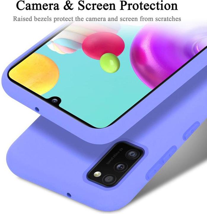 Actual product image Cadorabo TPU Liquid Silicone Case Cover (Samsung Galaxy A41)