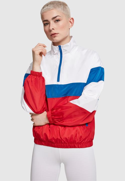 Immagine prodotto Urban Classics Donna 3-Tone Stand Up Collar Pull Over Jacket Donna (XS)