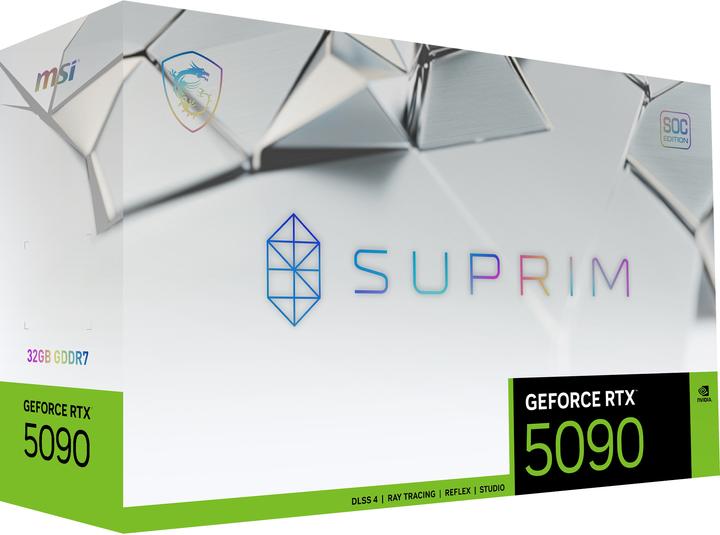 Actual product image MSI GeForce RTX 5090 32G SUPRIM SOC (32 GB)