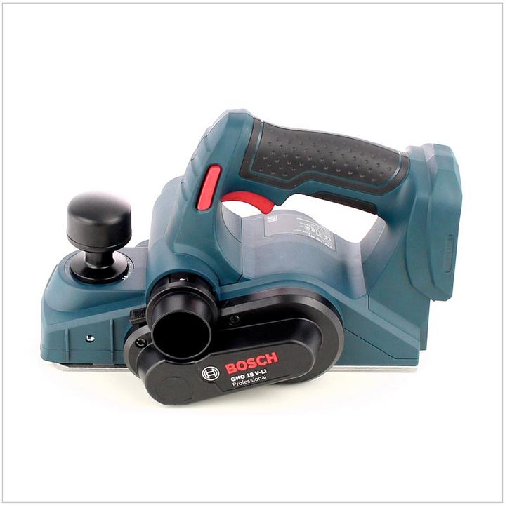 Image du produit Bosch Professional Bosch GHO 18 V-LI Professional Rabot sans fil, 18V + 1x Batterie 2,0Ah + Chargeur + L-Boxx
