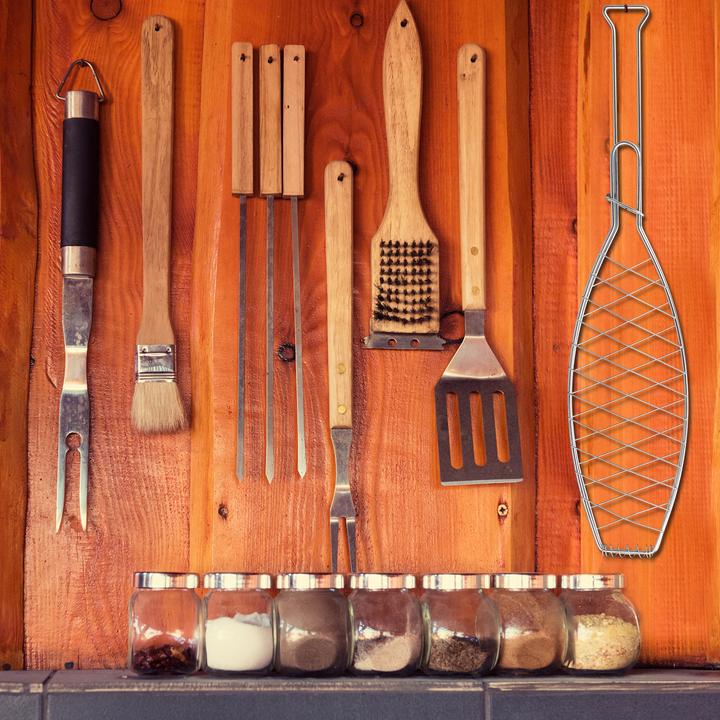 Produktbild Relaxdays 6x Fischbräter