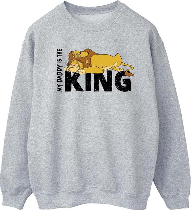 Disney The Lion King Daddy Is King Sweatshirt (M)