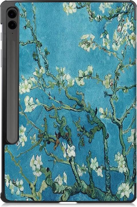 Actual product image Cover-Discount Galaxy Tab S9 FE+ - Tri-fold Smart Case Blossoms (Galaxy Tab S9 FE+)