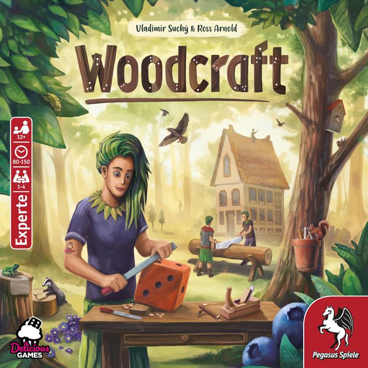 Produktbild Pegasus Woodcraft, Brettspiel, für 1-4 Spieler, ab 12 Jahren (DE-Ausgabe) (Deutsch)