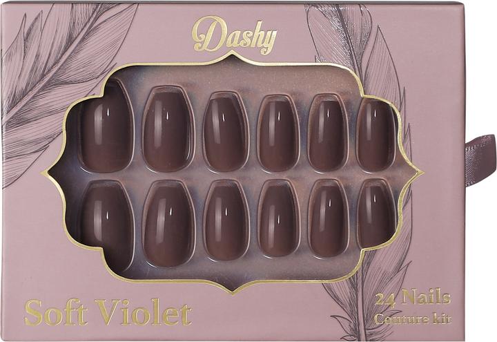 Dashy Nails - Soft Violet (Kunstnägel, Soft Violet)