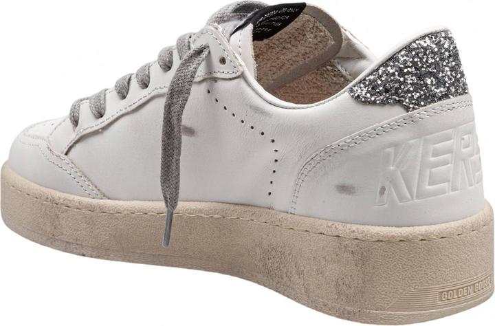 Immagine prodotto Golden Goose ballstar sneakers in leather color white and silver (38)