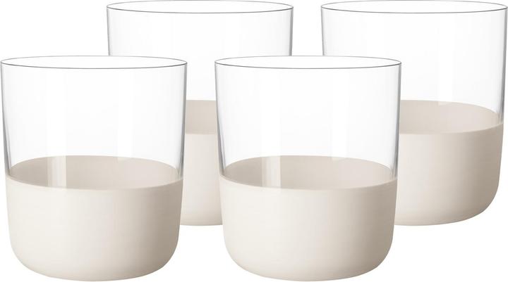 Produktbild Villeroy & Boch Whisky Tumbler, Set 4 tlg Manufacture Rock blanc (2.50 dl, 4 x, Whiskygläser)