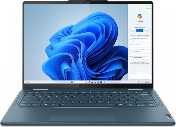 Productafbeelding Lenovo Yoga 7 2-in-1 (14", Intel Core Ultra 5 125H, 16 GB, 1000 GB, DE)