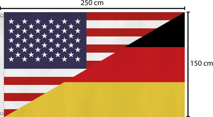 Produktbild Normani Fahne Länderflagge 150 cm x 250 cm