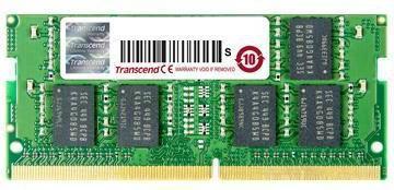 Actual product image Transcend SODIMM DDR4 2133Mhz 4GB Non-ECC 1.2V CL15 (1 x 4GB, 2133 MHz, DDR4-RAM, SO-DIMM)