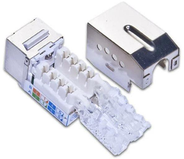 Actual product image Wirewin KAT6 10 Gigabit Ethernet Keystone Module, with locking function Keystone System (Keystone module)