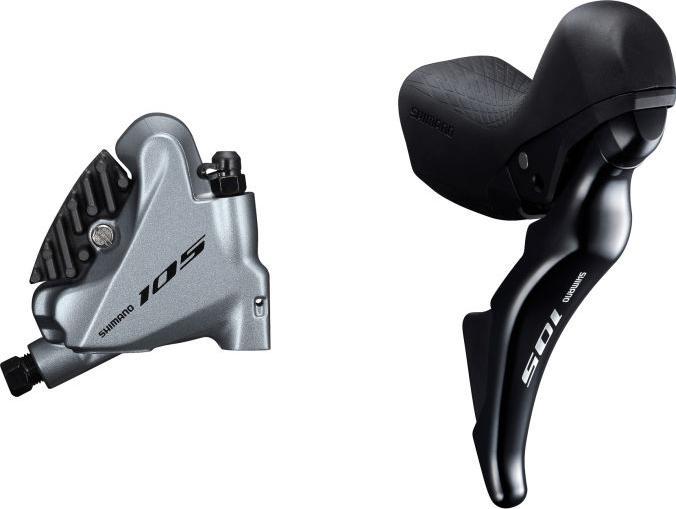 Actual product image Shimano 105 R7025/R7070 disc brake front wheel Left (Front wheel brake, Brake kit, 2)