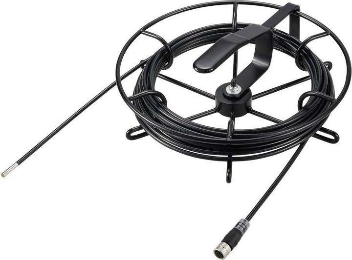 Voltcraft 1000T 10m spool (LF) Endoskop-Sonde Sonden-Ø 5.5 mm 10 m LED-Beleuchtu