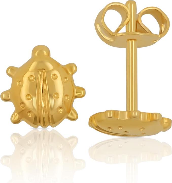 Muau Ohrstecker (Gelbgold)