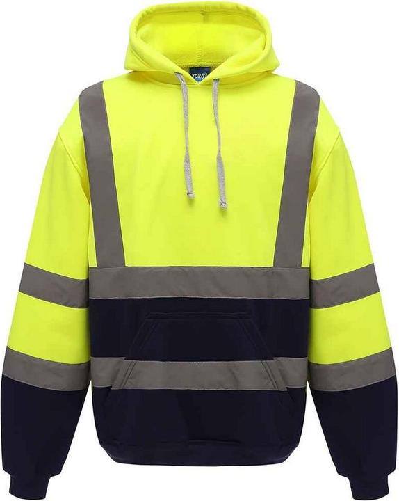 Image du produit Yoko Mens Hi-Vis Hoodie (L)