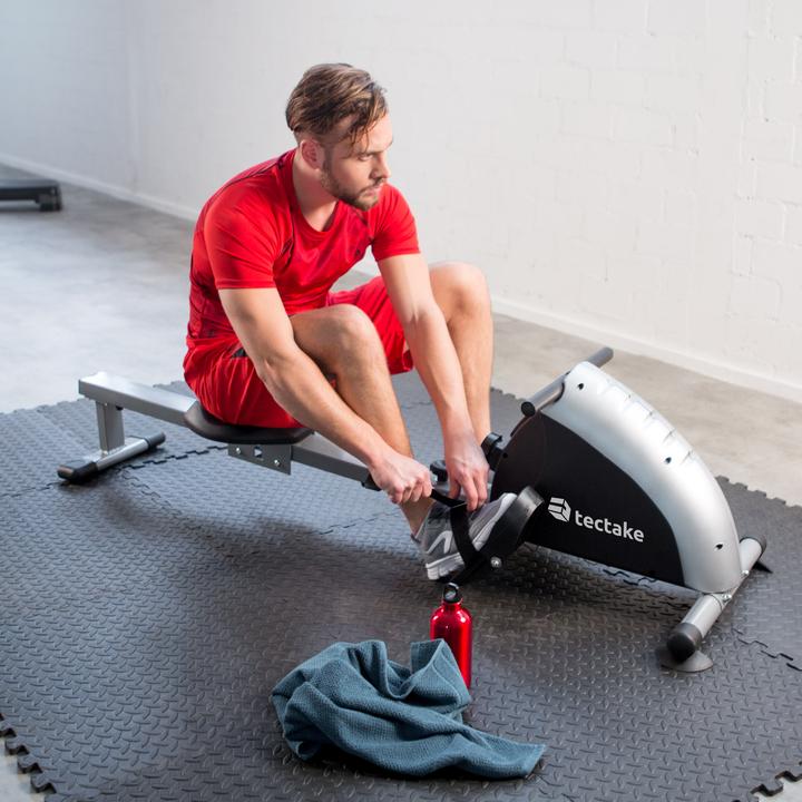 Actual product image tectake Rowing machine