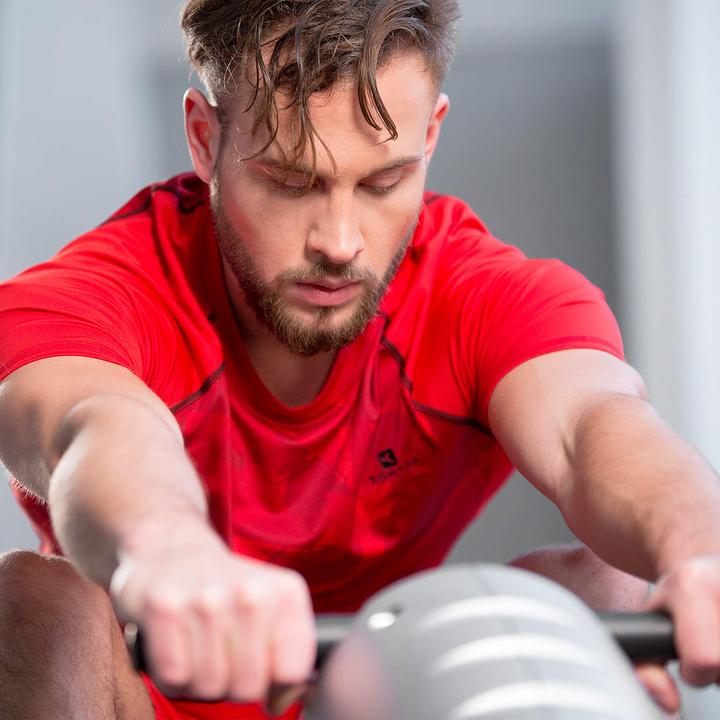 Actual product image tectake Rowing machine