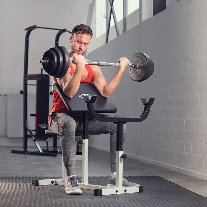 Actual product image tectake Biceps Curl Weight Bench