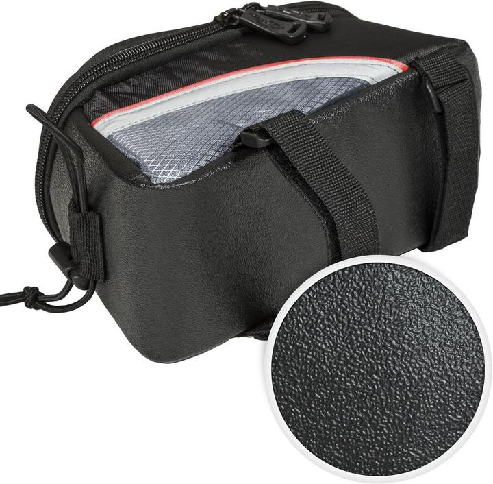 Produktbild tectake Fahrradtasche mit Rahmen-Befestigung für Smartphones (2.10 l, Rahmentasche)