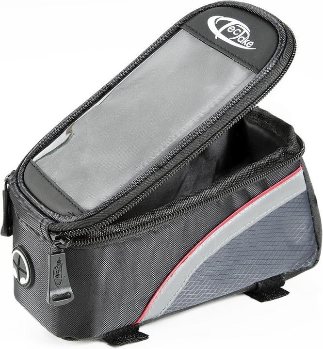 Actual product image tectake Bike bag with frame attachment for smartphones (1.90 l, Frame bag)