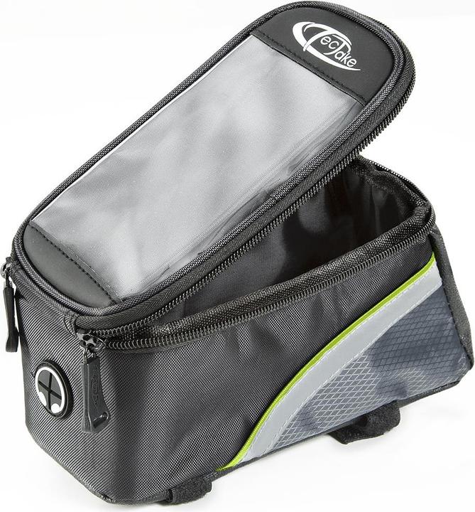 Produktbild tectake Fahrradtasche mit Rahmen-Befestigung für Smartphones (2.10 l, Rahmentasche)