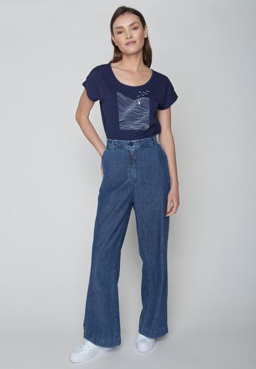 Actual product image Greenbomb Women's Nature High Sea Cool T-Shirt (XS)