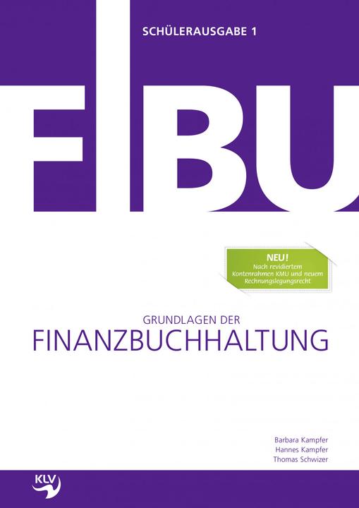 Actual product image Basics of financial accounting (German, Hanne's camphor, Barbara Camphor, Thomas Schwizer)