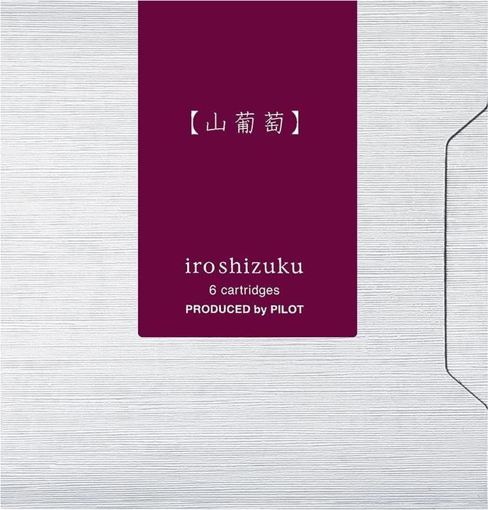 Immagine prodotto Pilot Cartucce d'inchiostro Iroshizuku  6 pezzi - YAMA-BUDO (cartucce d'inchiostro, Pink)