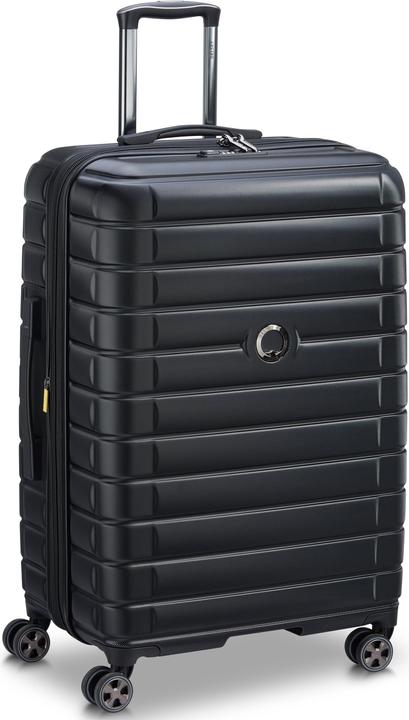 Delsey Harde valise / trolley / valise de voyage - Shadow 5.0 - 75 cm - Zwart (120 l, XL (à partir de 115l))