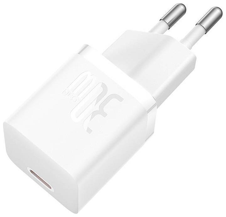 Immagine prodotto Baseus Mini caricatore da parete GaN5 30W (bianco) (30 W)