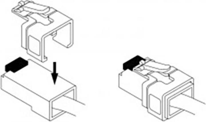Produktbild Delock RJ45 Klinke Reparatur Clips