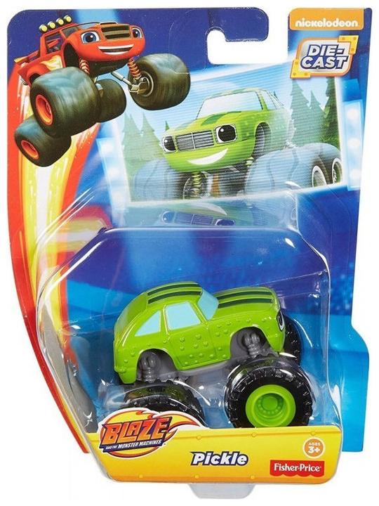 Actual product image Fisher-Price Mattel Hot Wheels Αυτοκινητάκι Blaze - Pickle για 3+ ετών CGF23