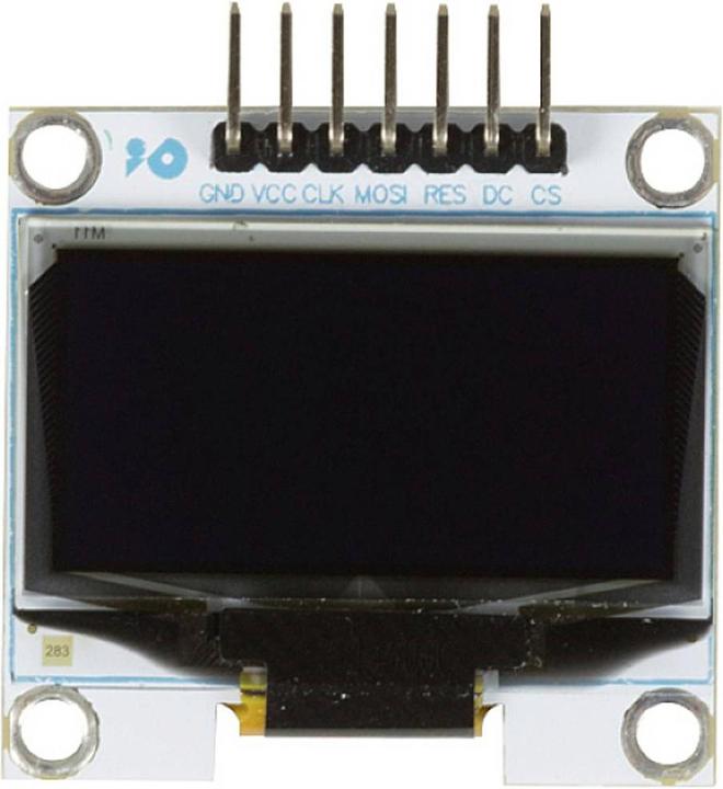 Produktbild Whadda 1.3-Zoll-OLED-LED-Bildschirm für Arduino® (SH1106-Treiber, SPI)