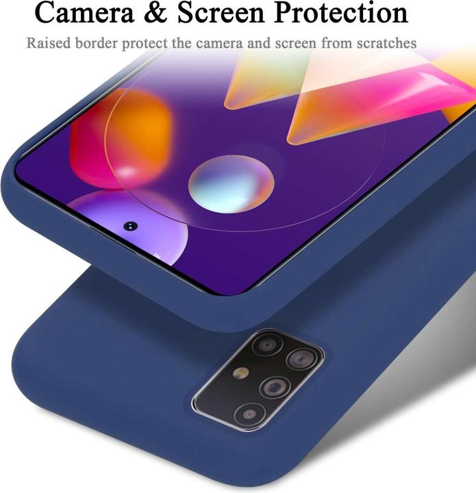 Image du produit Cadorabo Coque pour Samsung Galaxy M31s TPU Liquid Silicone Case (Samsung Galaxy M31s)