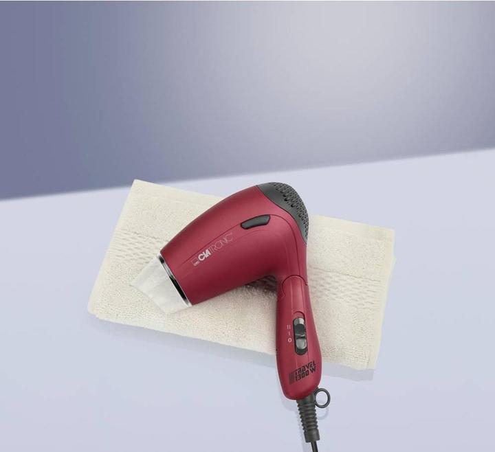 Actual product image Clatronic HTD 3429 metallic red