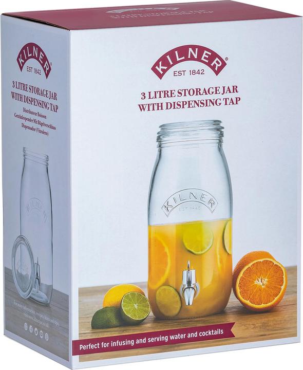 Image du produit Kilner Distributeur de boissons d'environ (3 l)