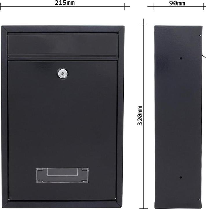 Actual product image Rottner Tarvis letterbox