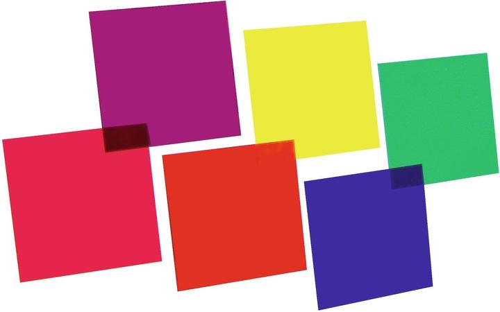 Immagine prodotto Eurolite Set di fogli colorati 24x24cm PAR-64 sei colori (Colore foglio)