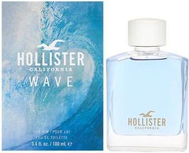 Actual product image Hollister Wave by Eau de Toilette Spray (Tester) 100 ml (Eau de toilette, 34 ml)