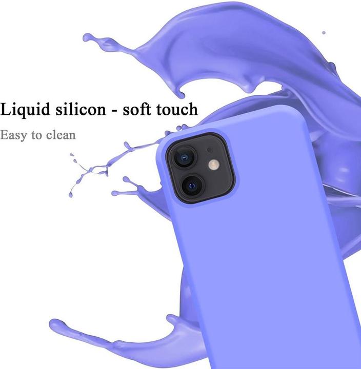 Actual product image Cadorabo TPU Liquid Silicone Case Cover (Apple iPhone 12 mini)