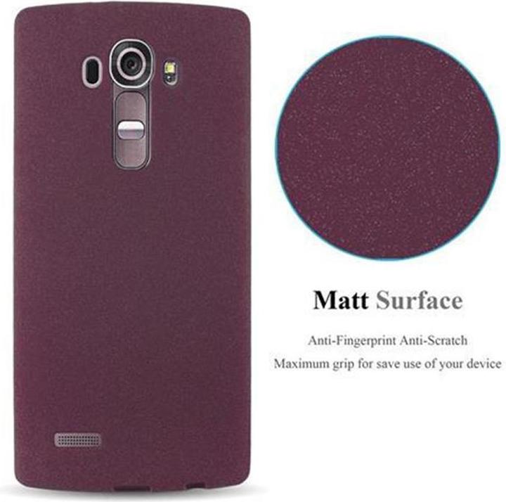 Actual product image Cadorabo Bumper TPU Frosted (LG G4, Motorola Moto G4 Plus)