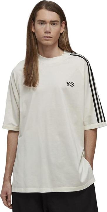 Immagine prodotto Y-3 Maglietta A Strisce Maniche Corte Adulto Unisex (L)