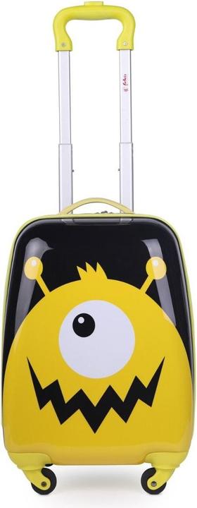 Immagine prodotto Hauptstadtkoffer Per i bambini Valigia per bambini MonsterYellow (24 l, Bagaglio a mano (fino a 50 litri))