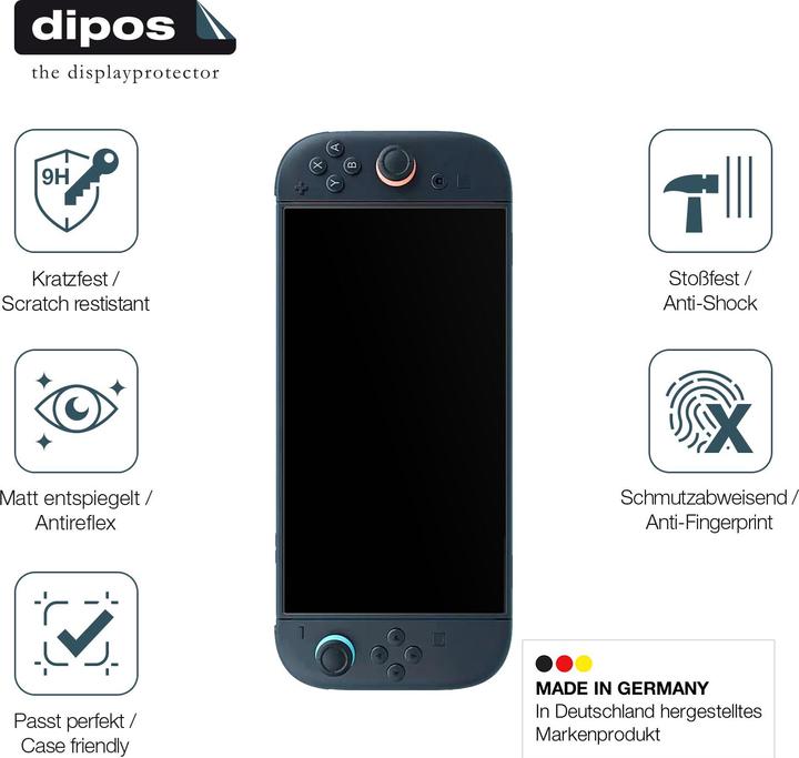 Image du produit Dipos Anti-Shock Film de Protection d’écran Anti-reflet (Switch 2)