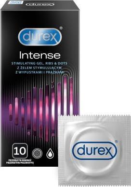 Actual product image Durex Intense Orgasmic Condoms - Variant: 10 pcs (10 pcs.)