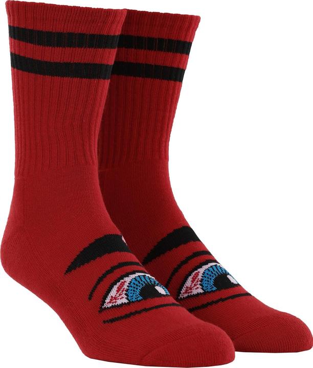 Toy Machine Bloodshot Eye Crew Socks (One Size)