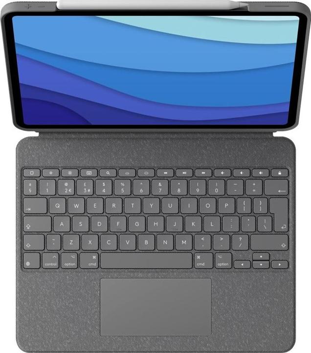 Image du produit Logitech Combo Touch (CH, iPad Pro 12.9 2022 (6e génération), iPad Pro 12.9 2021 (5ème génération))