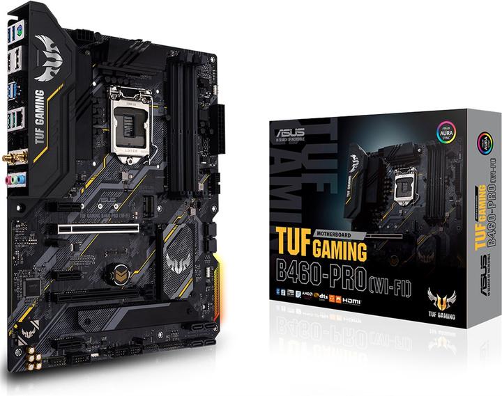 Image du produit ASUS TUF GAMING B460-PRO (WI-FI) (LGA 1200, Intel B460, ATX)