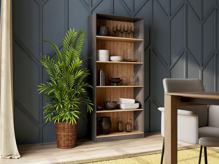 Produktbild Topeshop Bücherregal (80 x 30 x 182 cm)